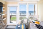 NEW PHOTO Flying Kites, Oceanfront View from Living Room